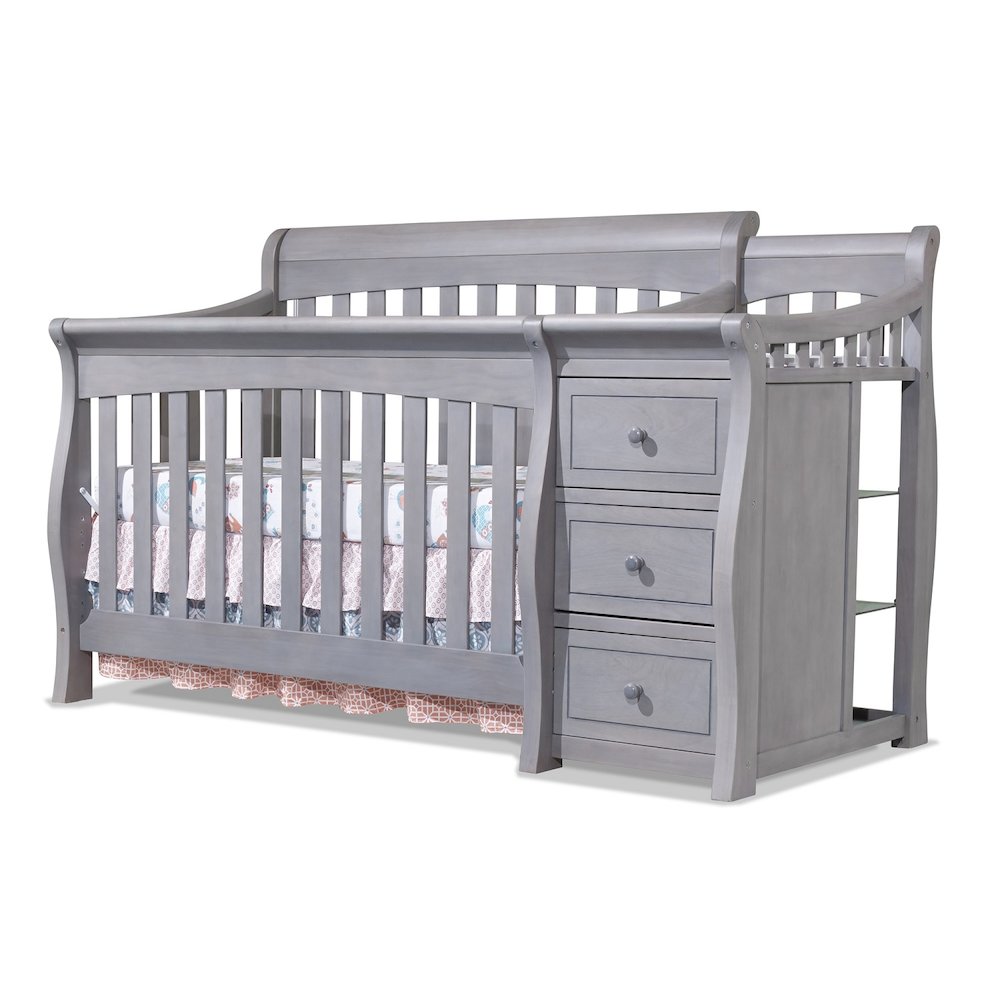 Sorelle Finley Lux Flat Top Crib,White Color