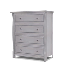 Sorelle Princeton Elite 4 Drawer Dresser,Weathered Gray Color
