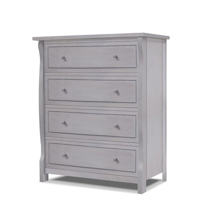 Sorelle Princeton Elite 4 Drawer Dresser,Weathered Gray Color