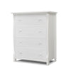 Sorelle Princeton Elite 4 Drawer Dresser,White Color