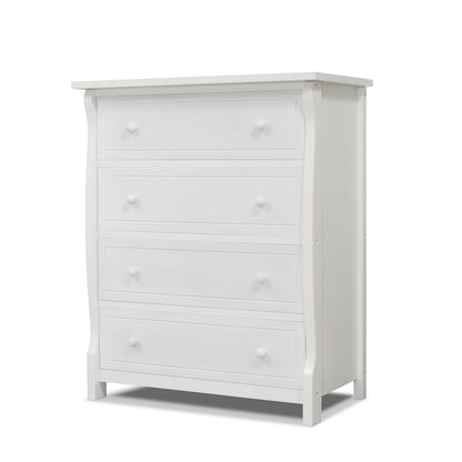 Sorelle Princeton Elite 4 Drawer Dresser,White Color