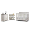 Sorelle Farmhouse Room in a Box,Chocolate and White Color