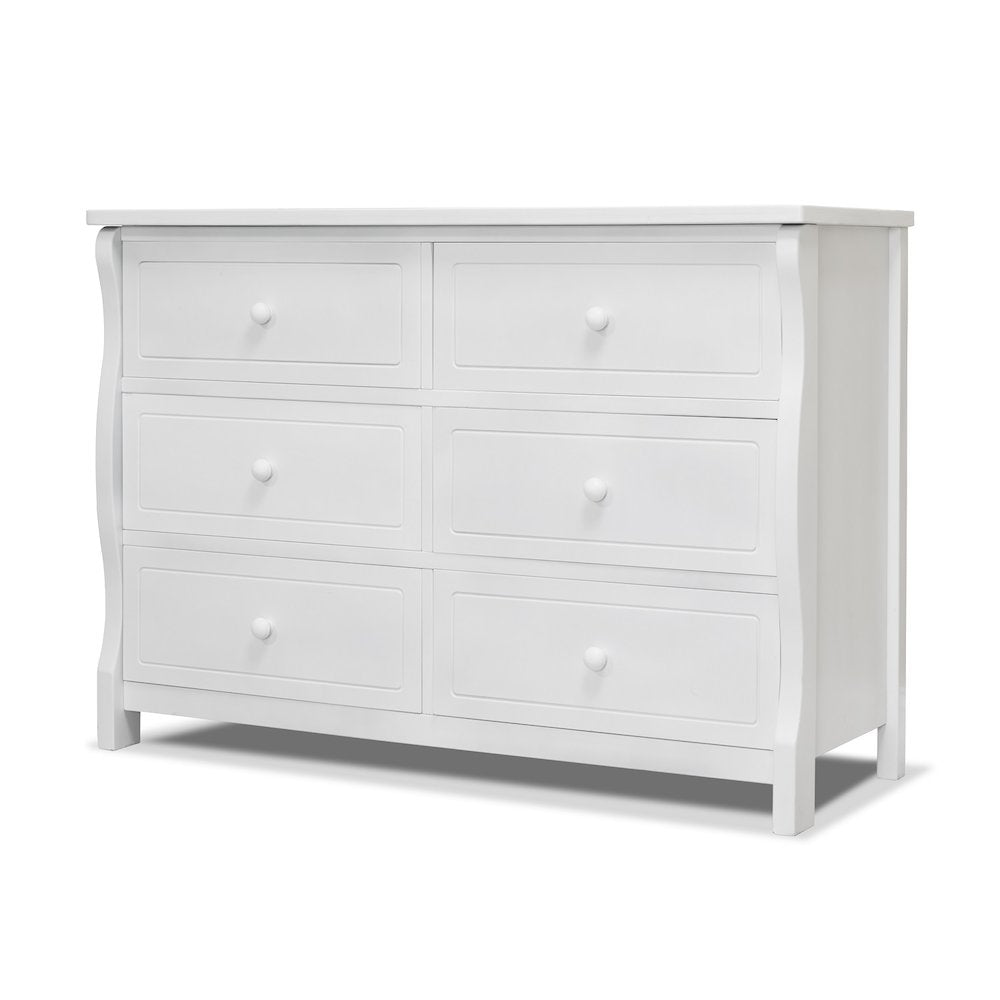 Sorelle Princeton Elite Double Dresser,White Color