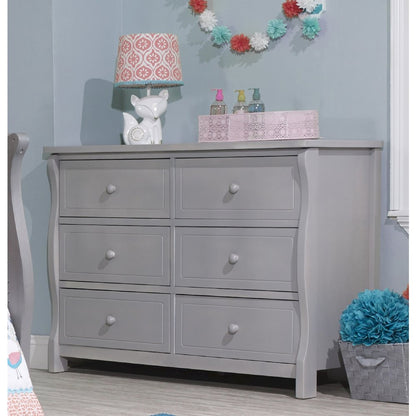 Sorelle Princeton Elite Double Dresser,Weathered Gray Color