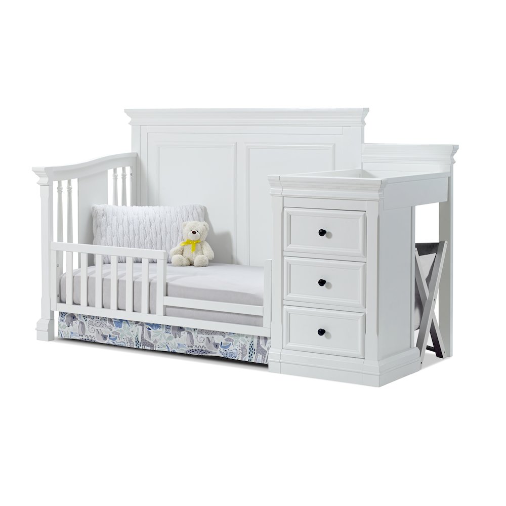 Sorelle Portofino Crib & Changer,White Color
