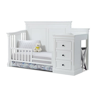 Sorelle Portofino Crib & Changer,White Color