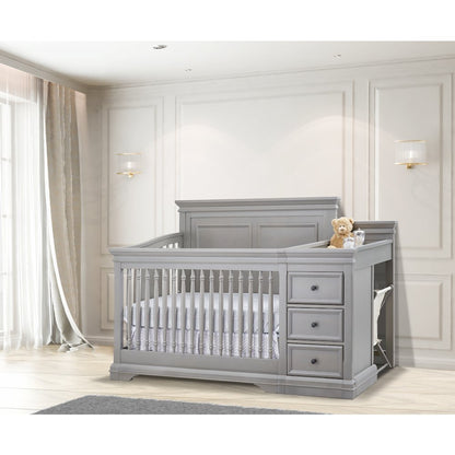 Sorelle Portofino Crib & Changer,White Color