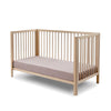 Happy Lux 3-in-1 Crib, Natural Wood