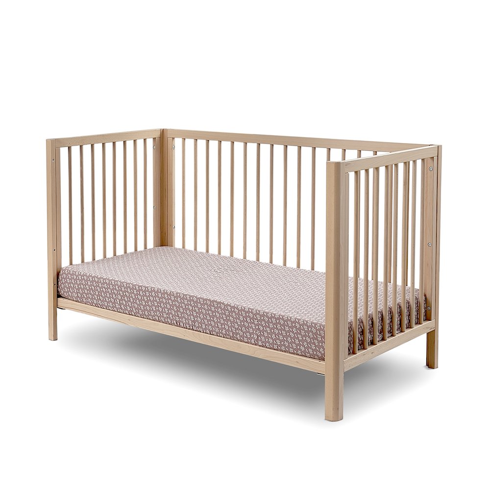 Happy Lux 3-in-1 Crib, Natural Wood