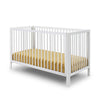 Happy Lux 3-in-1 Crib, White