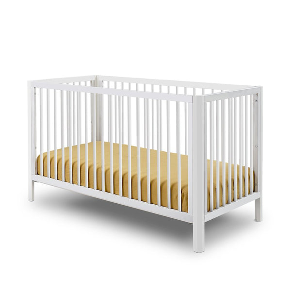 Happy Lux 3-in-1 Crib, White