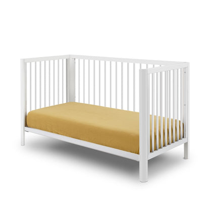 Happy Lux 3-in-1 Crib, White