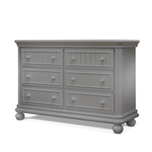 Sorelle Finley RTA 6 Drawer Double Dresser,Weathered Gray Color