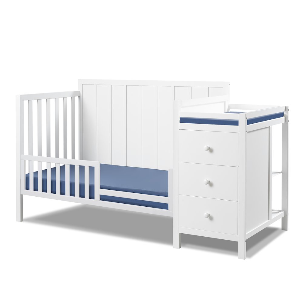 Sorelle Essex Crib & Changer,White Color