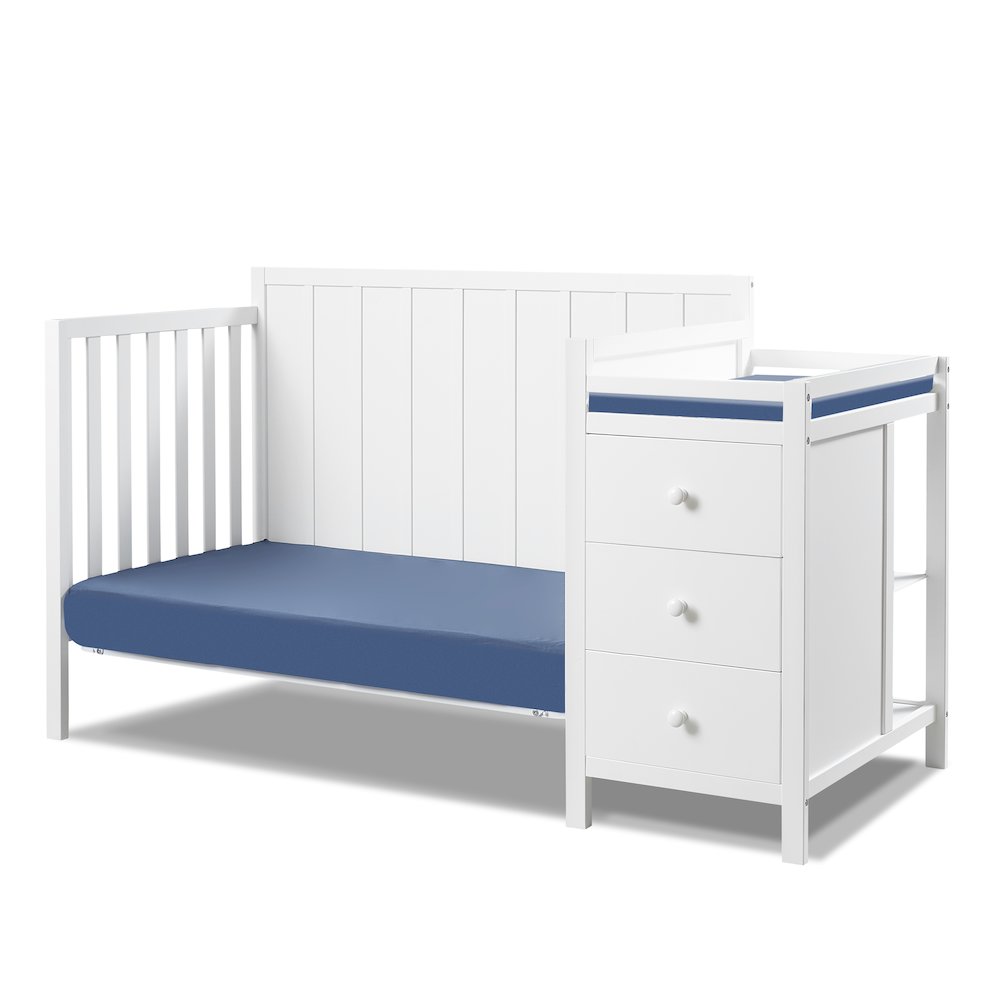 Sorelle Essex Crib & Changer,White Color