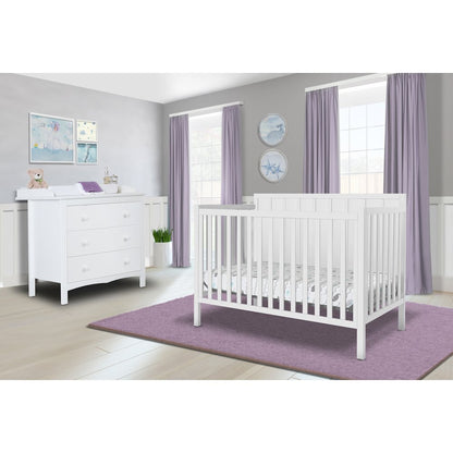 Sorelle Essex 4-in-1 Convertible Crib,White Color