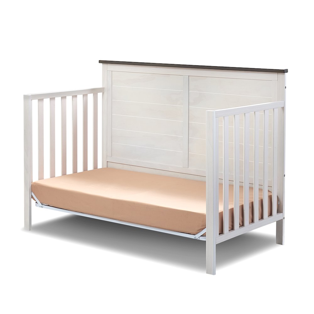 Sorelle Ashley Crib,Chocolate and White Color