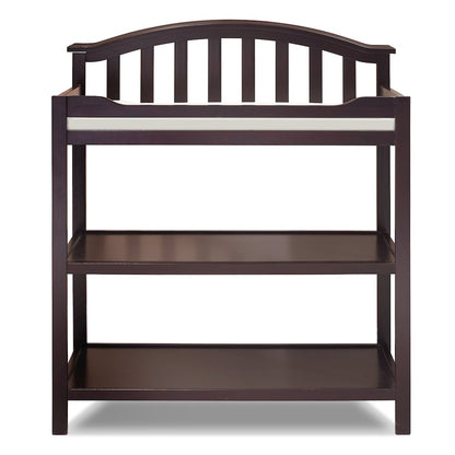 Sorelle Berkley Dressing Table,Espresso Color