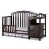Sorelle Berkley Crib & Changer,Espresso Color
