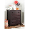 Sorelle Berkley 4 Drawer Chest,Espresso Color