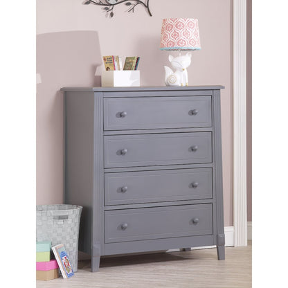 Sorelle Berkley 4 Drawer Chest,Gray Color