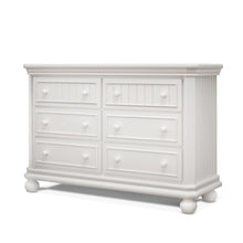Sorelle Finley RTA 6 Drawer Double Dresser,White Color