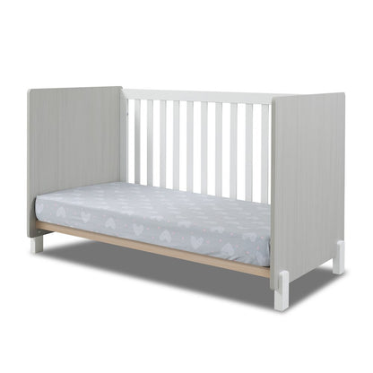 Sorelle Pannello Crib,Grigio and White Color