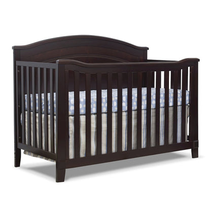 Sorelle Berkley Round Top Panel Crib,Espresso Color