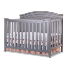 Sorelle Berkley Round Top Panel Crib,Gray Color