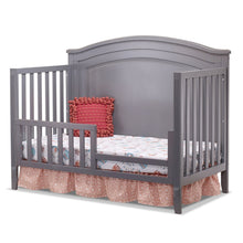 Sorelle Berkley Round Top Panel Crib,Gray Color