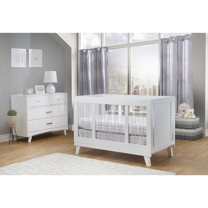 Sorelle Uptown Acrylic Crib,White Color
