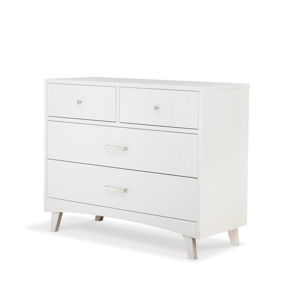 Sorelle Soho 4 Drawer Dresser,White Color