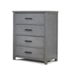 Sorelle Westley 4 Drawer Dresser,Grigio Color