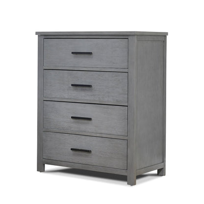 Sorelle Westley 4 Drawer Dresser,Grigio Color