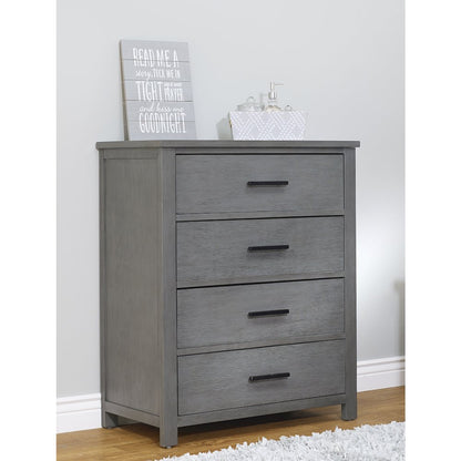 Sorelle Westley 4 Drawer Dresser,Grigio Color