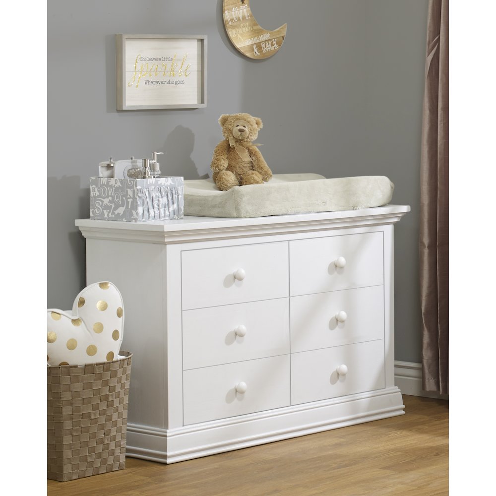 Sorelle Modesto Double Dresser,White Color