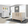 Sorelle Luce Crib,Natural wood and White Color