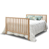 Sorelle Essex Euro 4-in-1 Convertible Crib,Natural Wood Color
