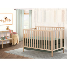 Sorelle Essex Euro 4-in-1 Convertible Crib,Natural Wood Color