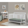 Sorelle Essex Euro 4-in-1 Convertible Crib,Natural Wood Color