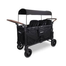 W6 Luxe Pro 6 Seater Stroller Wagon - Jet Black