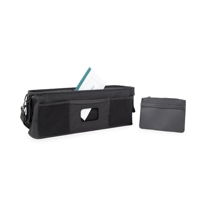 Parent Console with 4 Cupholders - Jet Black