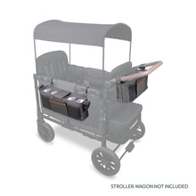 Parent Console with 2 Insulated Cup Holders-Gray