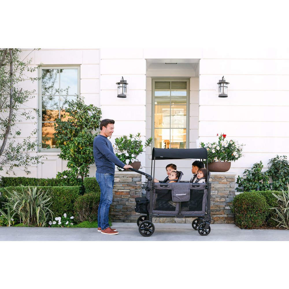 W4 Elite Pro - 4 Seater - Charcoal Gray