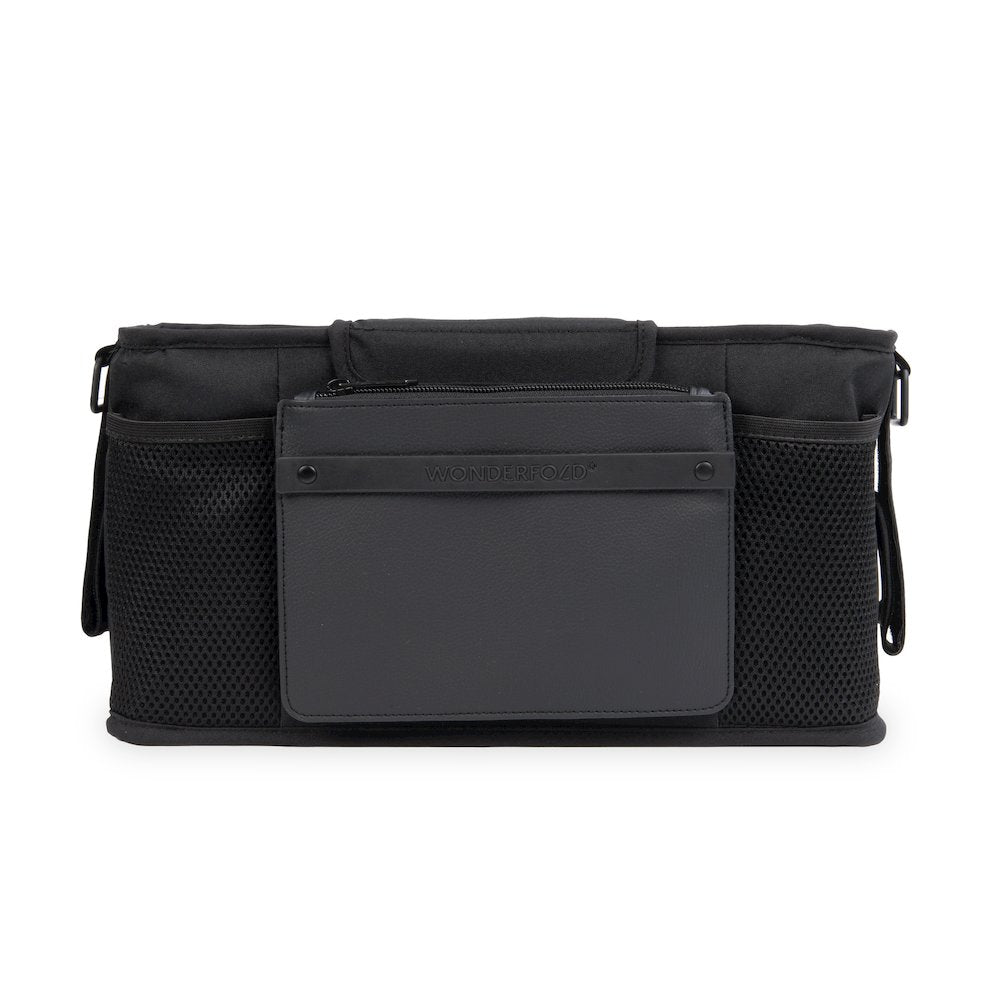Parent Console with 2 Cupholders - Jet Black