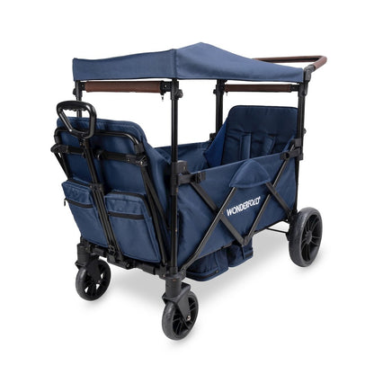 X2 Rev Recline Double Stroller Wagon - Navy