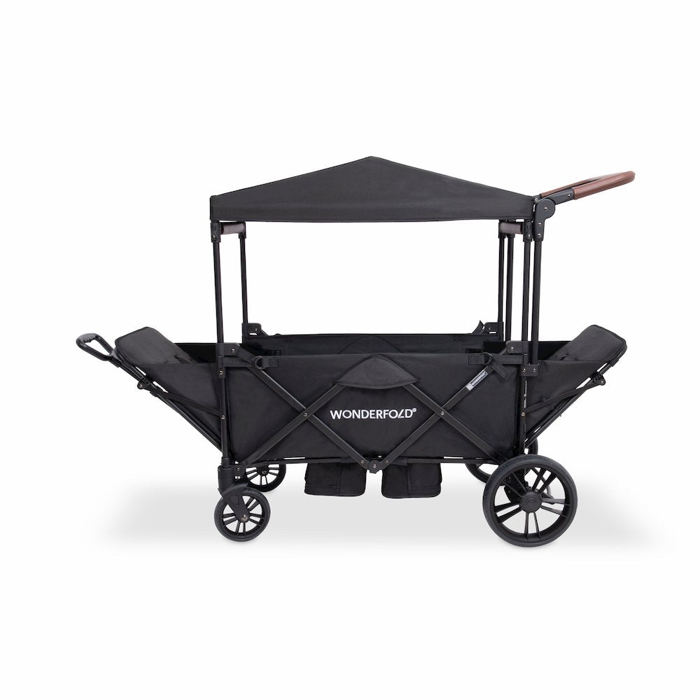 X2 Rev Recline Double Stroller Wagon - Black