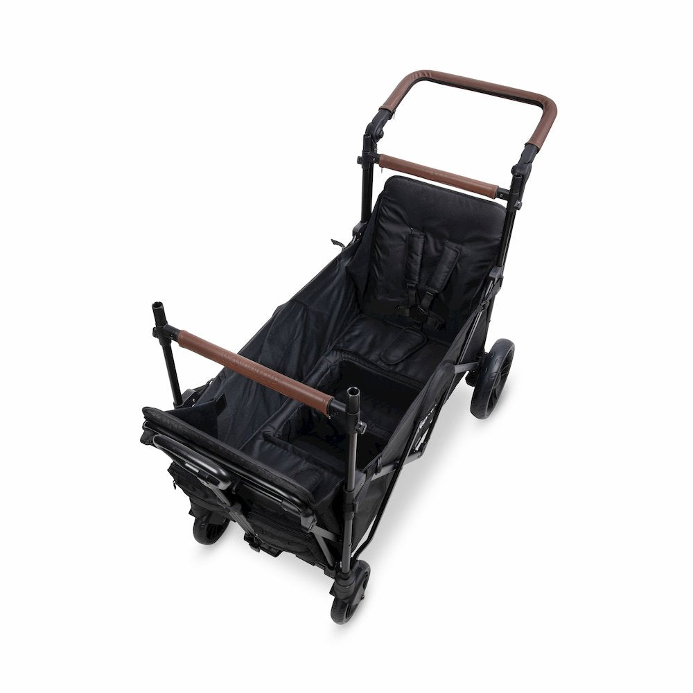 X2 Rev Recline Double Stroller Wagon - Black