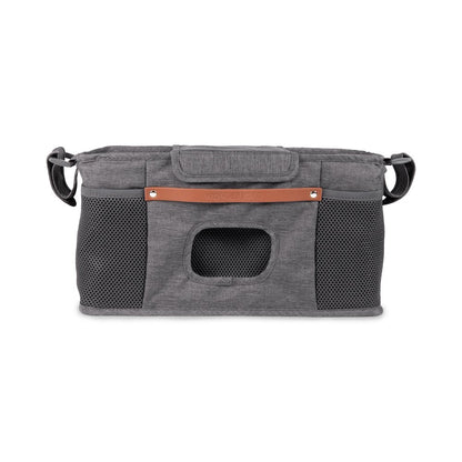 Parent Console with 2 Insulated Cup Holders-Gray