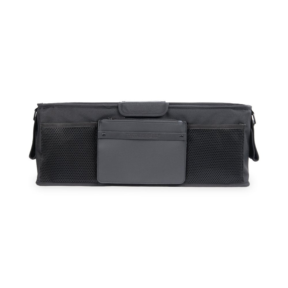 Parent Console with 4 Cupholders - Jet Black